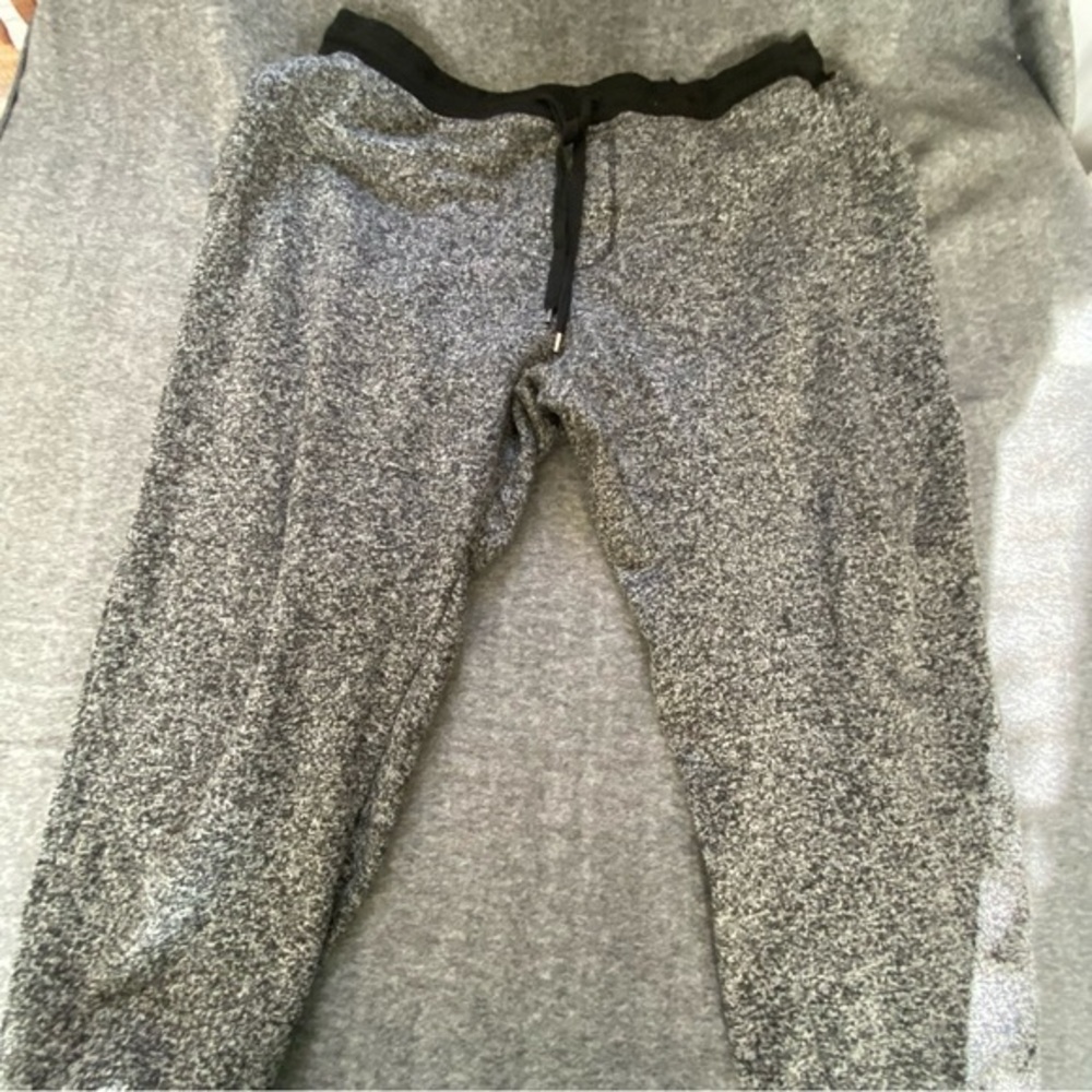 South Pole Pants Mens Size 6X B Black Gray Stretch Drawstring Pockets